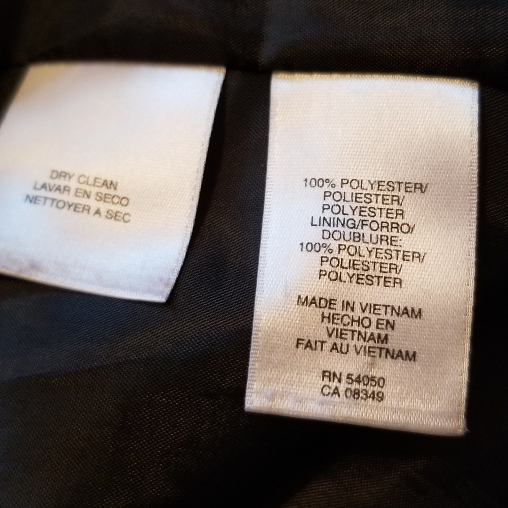 Black Ruffled Suit Jacket/Blazer - Picture 5 of 5